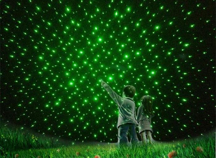 Pointeur laser vert astronomie 5000mW 5 en 1 étoiles