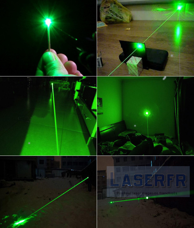 laser vert 2000MW allumer l'allumette 