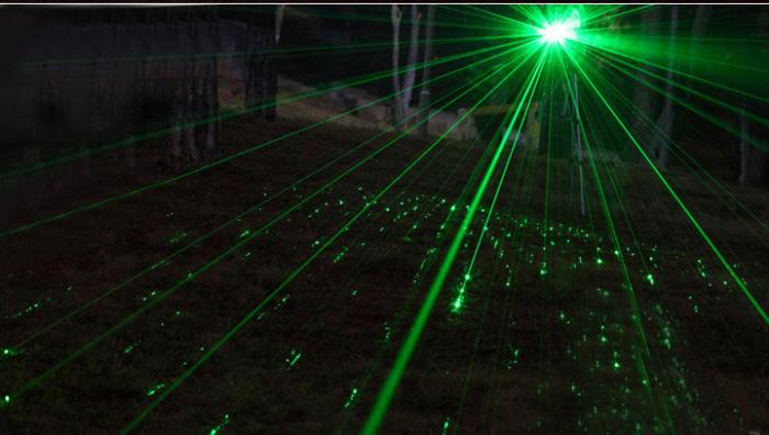 coffret de laser vert 500mw