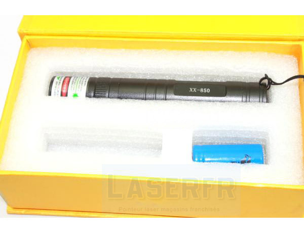 laser stylo vert