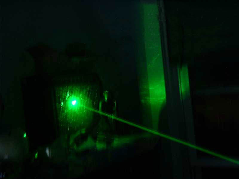 laser point vert 