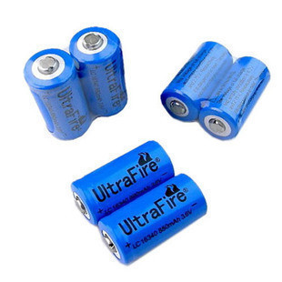  UltraFire piles rechargeables 16340