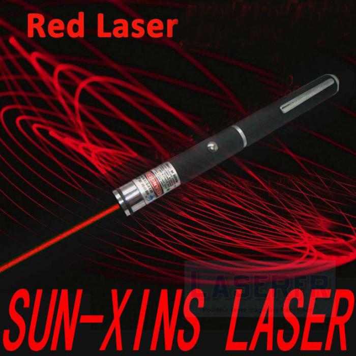 Pointeur laser vert 300mW puissant avec embouts