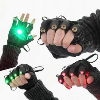 vert gants laser