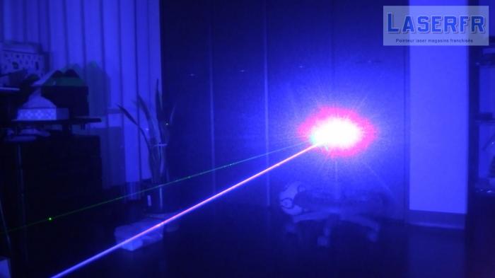 Pointeur laser bleu pour militaire